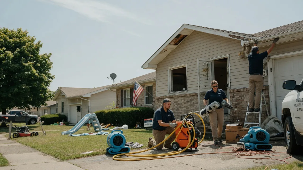 Water Damage Restoration in De Mossville, KY near me